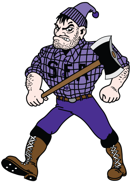 Stephen F. Austin Lumberjacks 2002-Pres Mascot Logo diy iron on heat transfer
